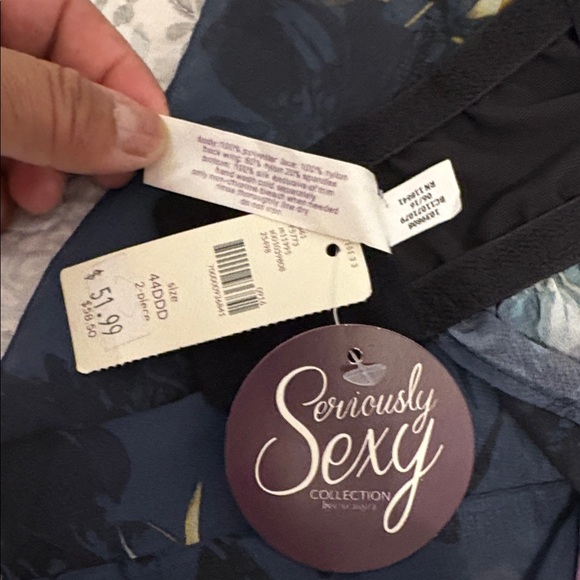 Cacique Womens Nightie Lingerie
Negligee Size 44DDD Floral Sheer
Padded. - Picture 6 of 16